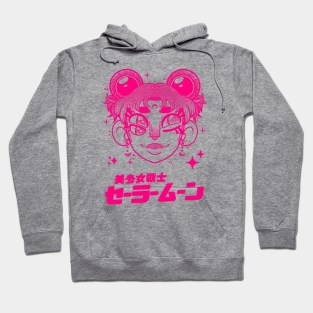 Sailor Senshi - Pink Hoodie